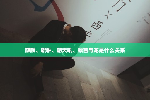 麒麟、貔貅、朝天吼、螭首与龙是什么关系