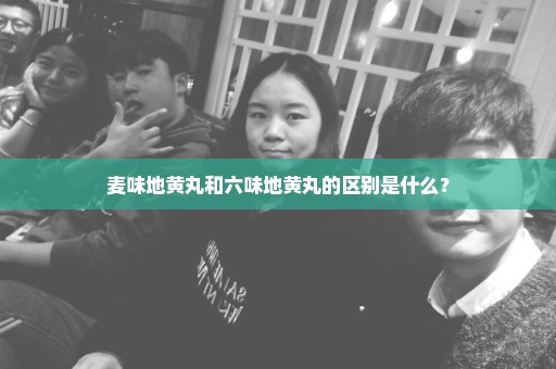 麦味地黄丸和六味地黄丸的区别是什么？