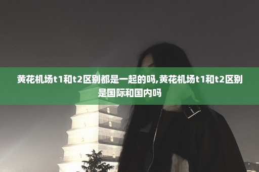 黄花机场t1和t2区别都是一起的吗,黄花机场t1和t2区别是国际和国内吗
