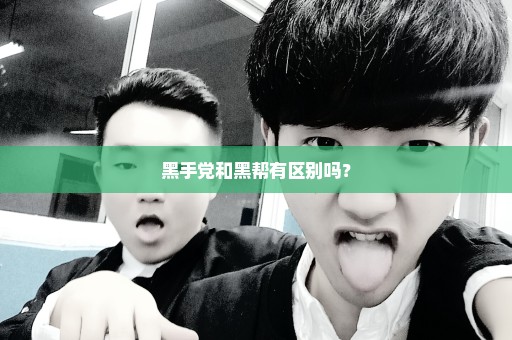黑手党和黑帮有区别吗？