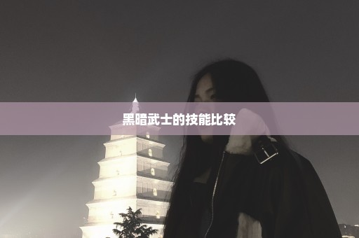 黑暗武士的技能比较