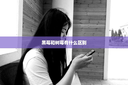黑莓和树莓有什么区别
