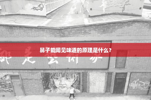 鼻子能闻见味道的原理是什么？