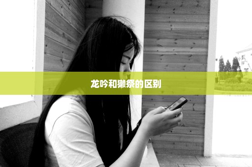 龙吟和獭祭的区别