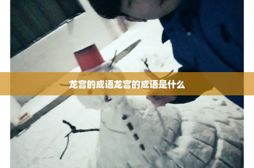 龙宫的成语龙宫的成语是什么