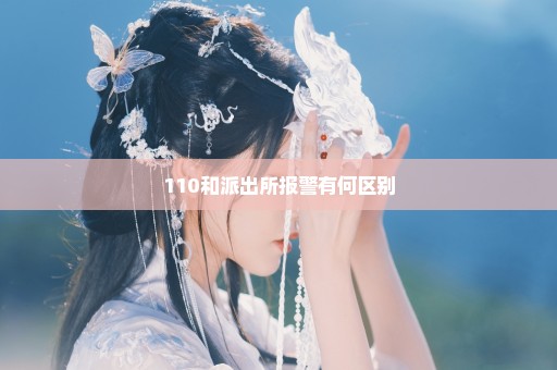 110和派出所报警有何区别