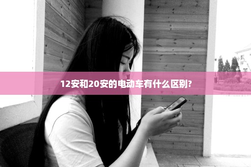 12安和20安的电动车有什么区别?