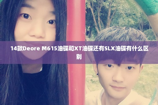 14款Deore M615油碟和XT油碟还有SLX油碟有什么区别