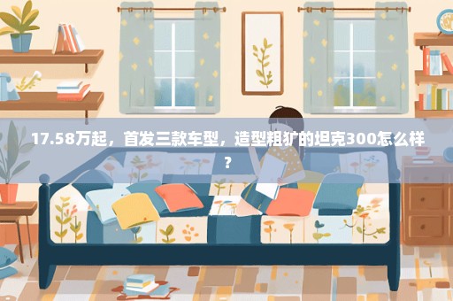 17.58万起，首发三款车型，造型粗犷的坦克300怎么样？