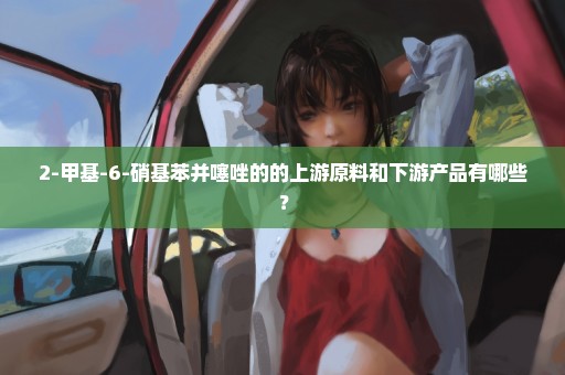 2-甲基-6-硝基苯并噻唑的的上游原料和下游产品有哪些？