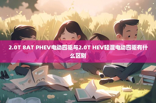 2.0T+8AT PHEV电动四驱与2.0T HEV轻混电动四驱有什么区别