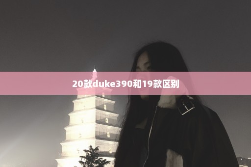 20款duke390和19款区别