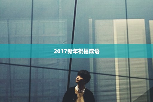 2017新年祝福成语
