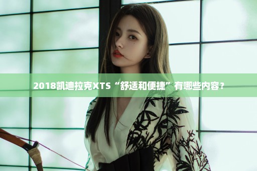 2018凯迪拉克XTS“舒适和便捷”有哪些内容？