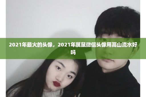 2021年最火的头像，2021年属鼠微信头像用高山流水好吗