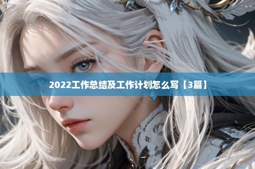 2022工作总结及工作计划怎么写【3篇】