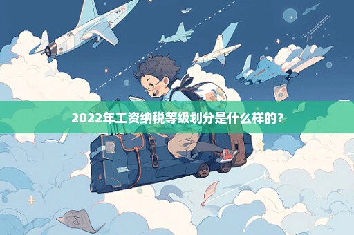 2022年工资纳税等级划分是什么样的？