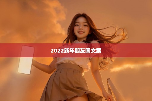 2022新年朋友圈文案