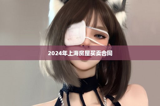 2024年上海房屋买卖合同