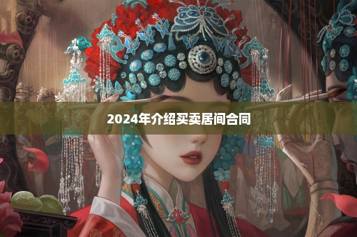 2024年介绍买卖居间合同