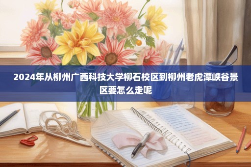 2024年从柳州广西科技大学柳石校区到柳州老虎潭峡谷景区要怎么走呢