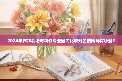 2024年作物栽培与耕作专业国内比较知名的博导有哪些？