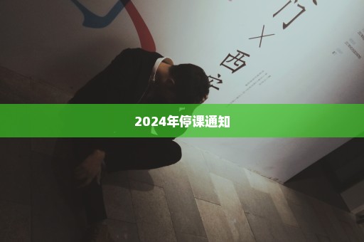 2024年停课通知