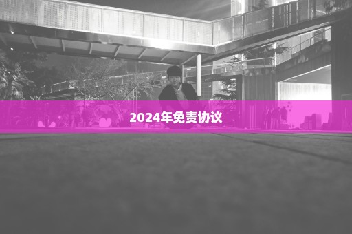2024年免责协议