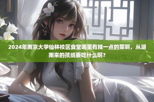 2024年南京大学仙林校区食堂哪里有辣一点的菜啊，从湖南来的孩纸要吃什么啊？