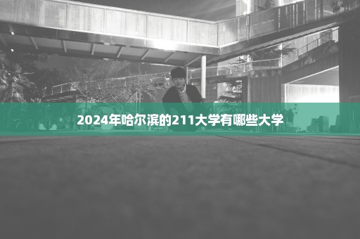 2024年哈尔滨的211大学有哪些大学