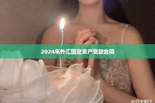 2024年外汇固定资产贷款合同