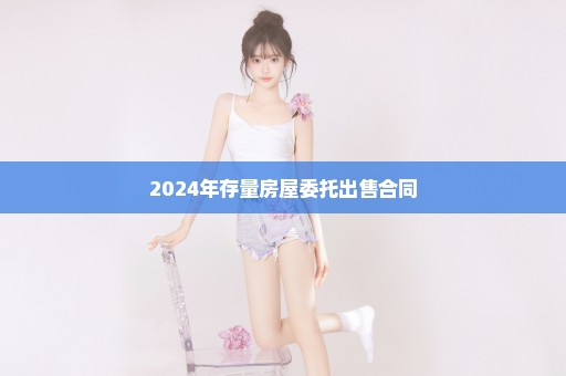 2024年存量房屋委托出售合同