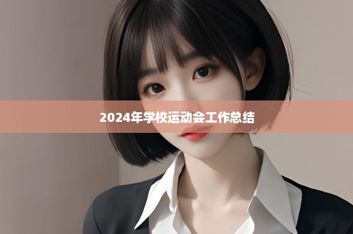 2024年学校运动会工作总结