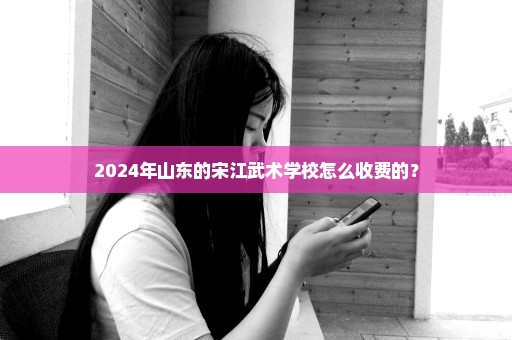2024年山东的宋江武术学校怎么收费的？
