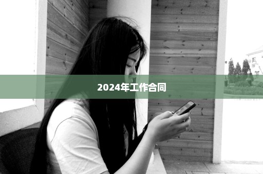 2024年工作合同