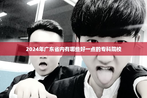 2024年广东省内有哪些好一点的专科院校