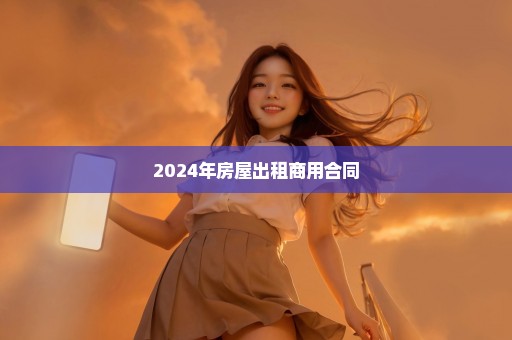 2024年房屋出租商用合同
