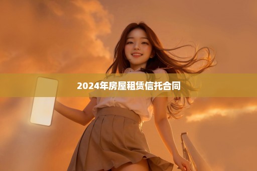 2024年房屋租赁信托合同