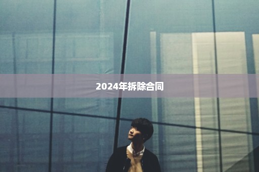 2024年拆除合同