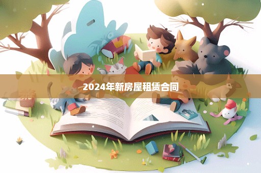 2024年新房屋租赁合同
