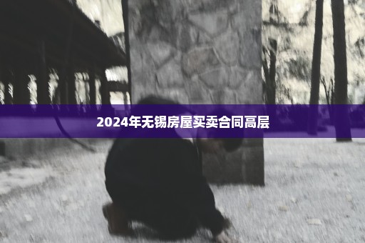 2024年无锡房屋买卖合同高层