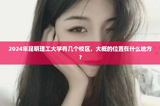 2024年昆明理工大学有几个校区，大概的位置在什么地方？