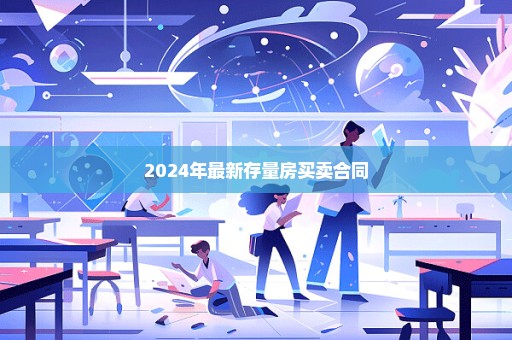 2024年最新存量房买卖合同