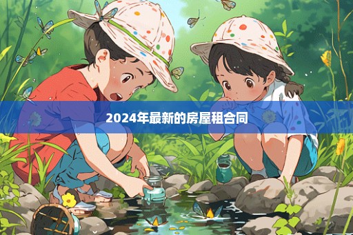 2024年最新的房屋租合同