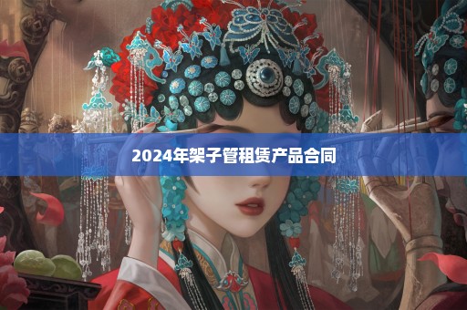 2024年架子管租赁产品合同