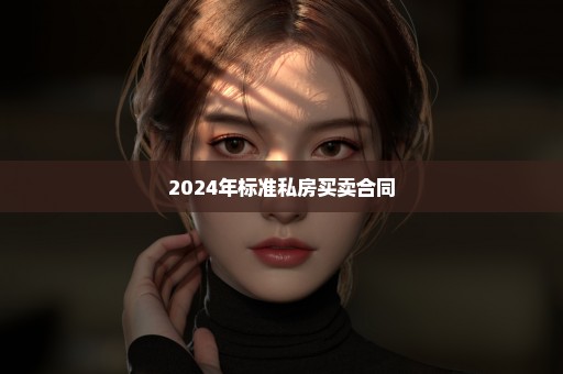 2024年标准私房买卖合同