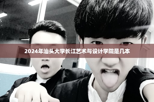 2024年汕头大学长江艺术与设计学院是几本