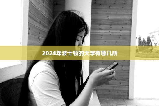 2024年波士顿的大学有哪几所