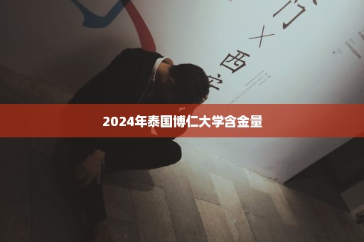 2024年泰国博仁大学含金量