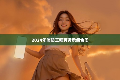 2024年消防工程劳务承包合同